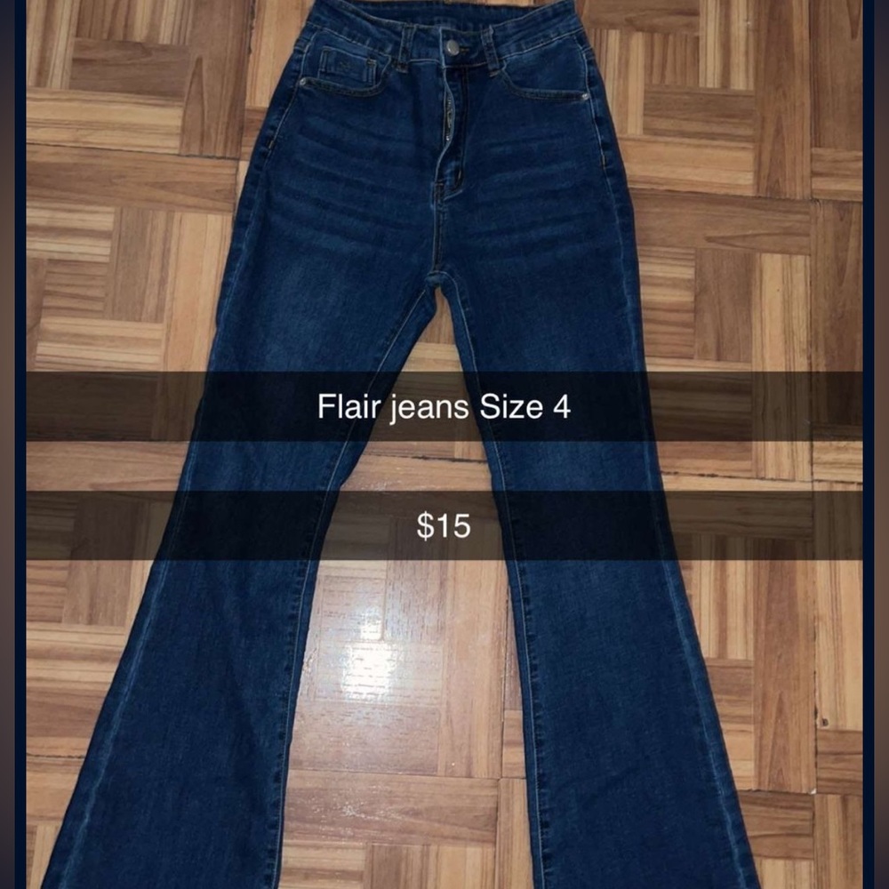 Flair jeans size 4